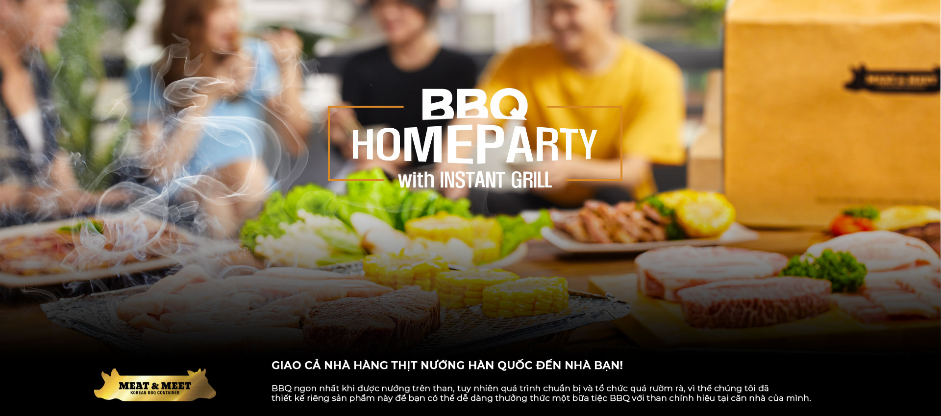 Banner Bbq Home Party Meat And Meet 1920850 Vn