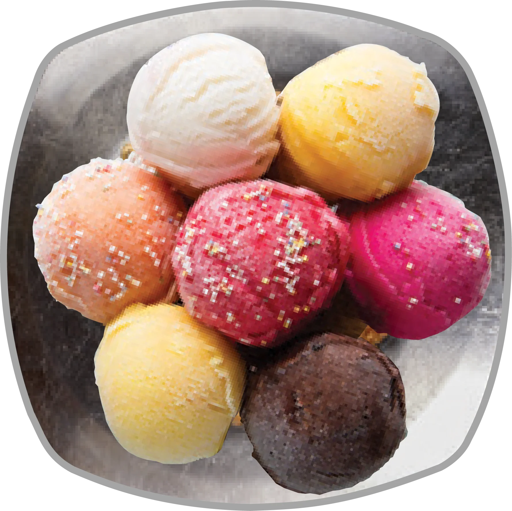 Assorted Dessert Ice Cream